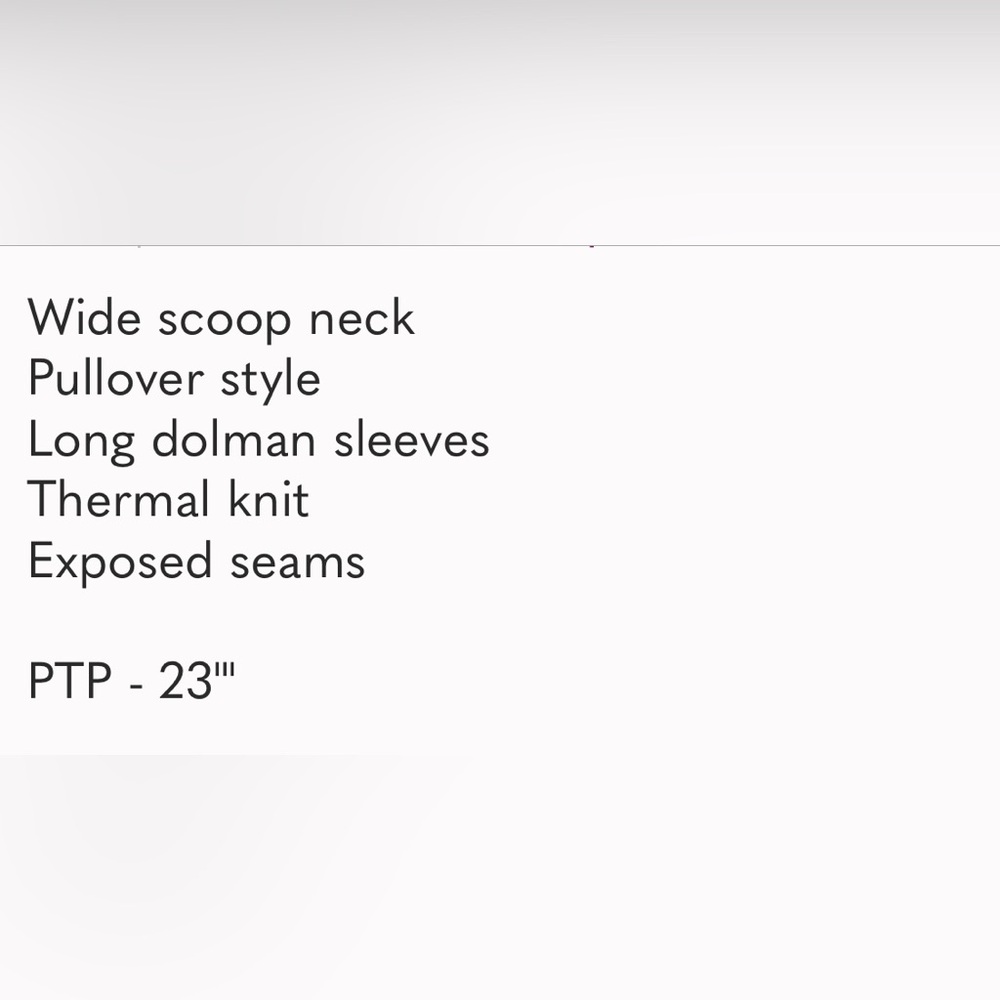 We The Free New Magic Thermal Top - NWOT - Picture 6 of 6